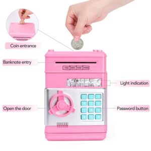 Mini Kids Cash Saving Money Box