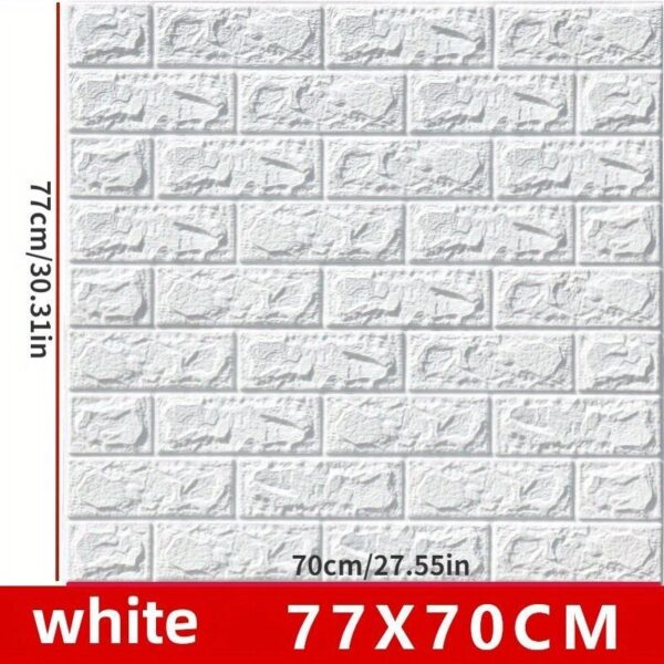 3D Foamic Brick Wall Sheet