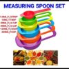 Multicolour Measuring Spoons