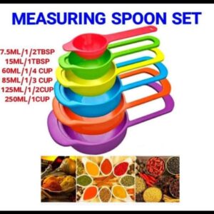 Multicolour Measuring Spoons